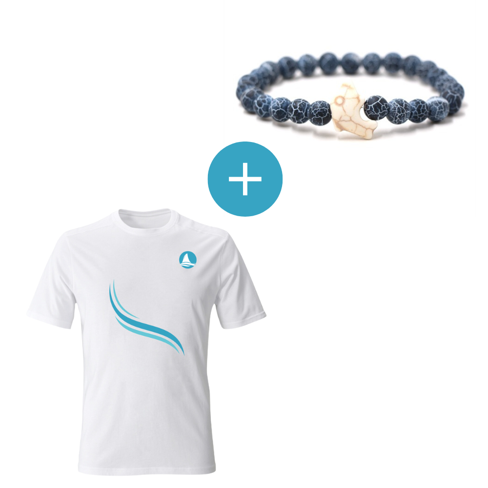 Offerta Primavera Bracciale Delfino + T-shirt M-Cooler per l'oceano
