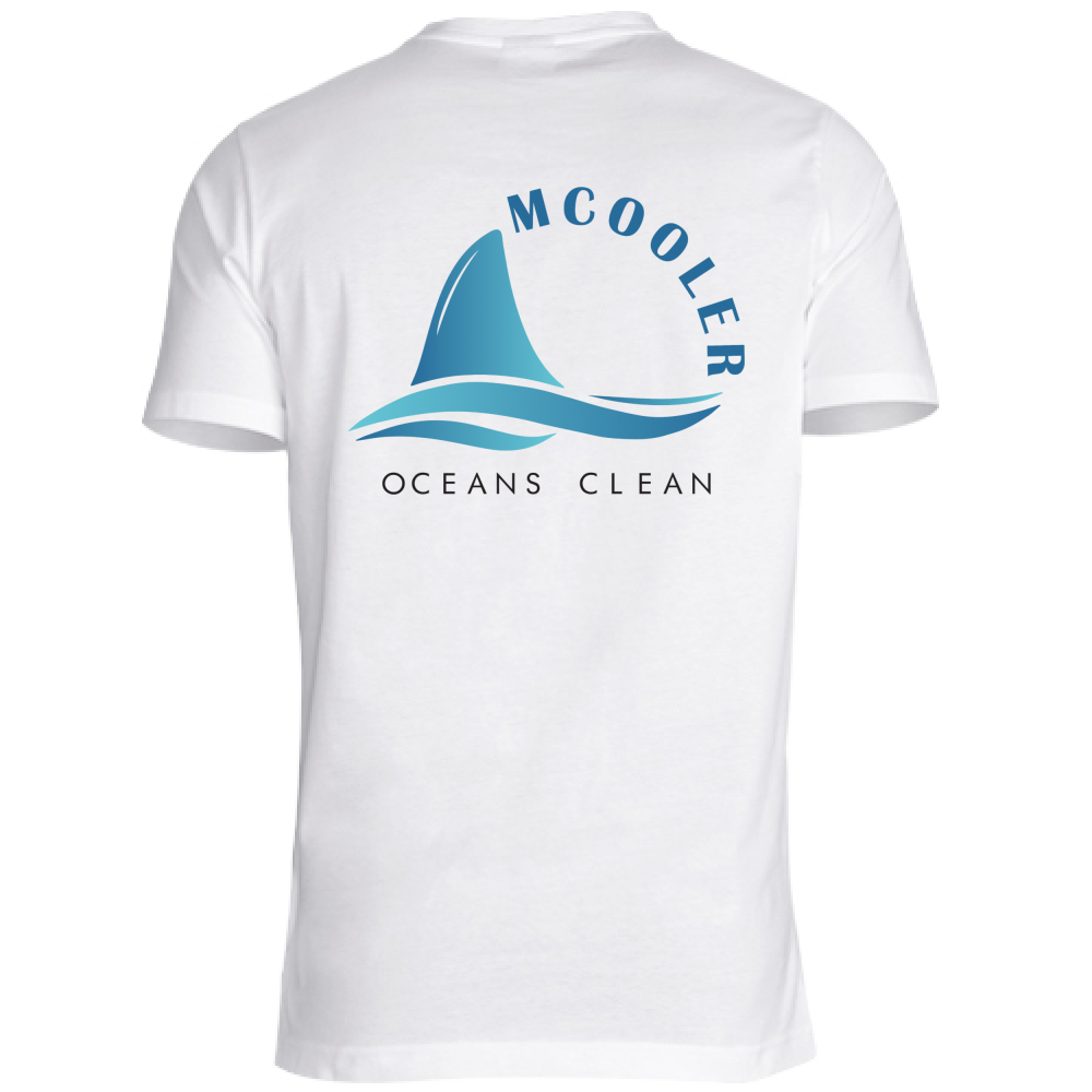 T-Shirt Unisex M-cooler Collezione Oceans Clean